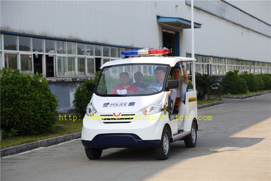 China Coche patrulla eléctrico del pasajero del multicolor 4 para la luz de la travesía de la seguridad con cautela proveedor