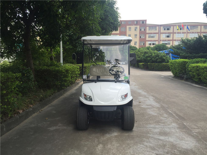 El cochecillo eléctrico del golf de la seguridad, coche eléctrico del cuatro plazas con libre mantiene la batería ácida 0