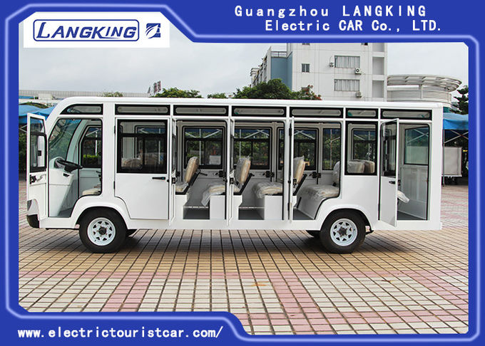 Cuatro asientos eléctricos del servicio de autobús 23 de las ruedas con la puerta/el mini motor de CA eléctrico del autobús 0